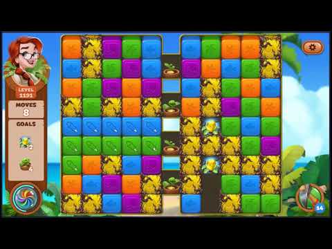 Lost Island Blast Adventure Level 1191 - NO BOOSTERS 🏝️ | SKILLGAMING ✔️