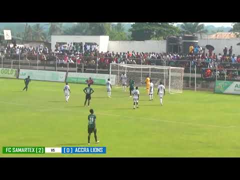 HIGHTLIGHT OF FC SAMARTEX [ 2 ]  VS [ 0 ] ACCRA LIONS OF GHANA PREMIER LEAGUE , 2024/2025 SEASON.