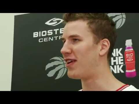 Raptors Media Day: Jakob Poeltl - September 26, 2016