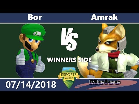 Shinespiked 10 Melee: Pools - Bor (Luigi) vs Amrak (Fox)