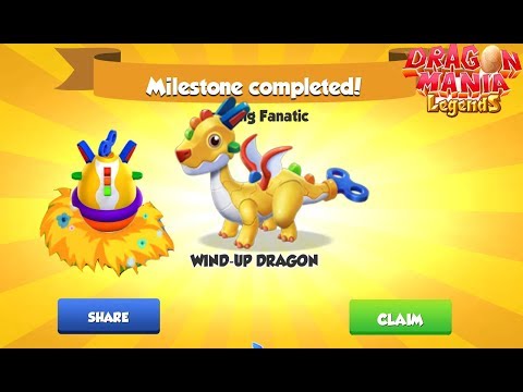 Do you get it? - WIND-UP DRAGON (Farming Fanatic) , Gameplay , Dragon Mania Legends | Part 1185 HD