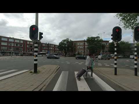 HTM lijn 21: Vrederust - Scheveningen Noord | Omleiding | HTM 1067 | 2022
