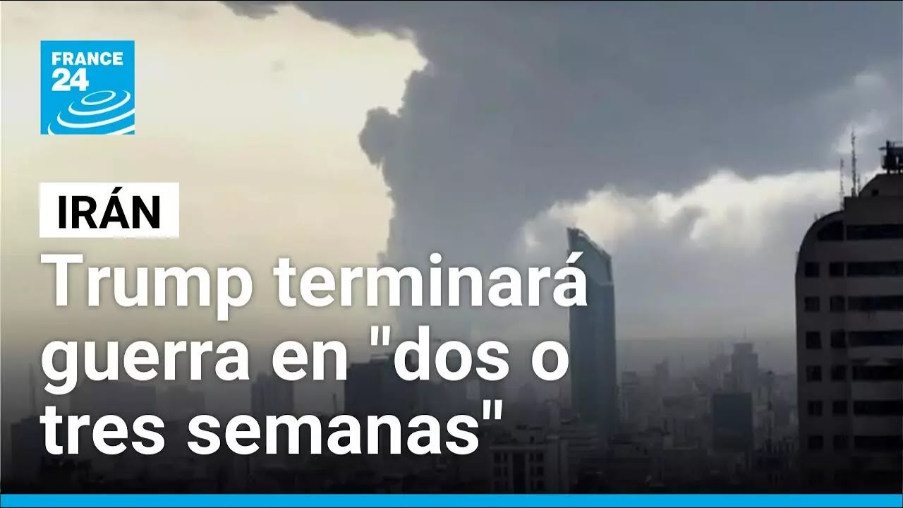 Trump asegura que su operación en Irán terminará en "dos o tres semanas"