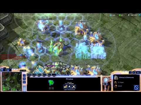 Starbow FPVOD#4 Reaver VS CC first and engaging Terran siege lines
