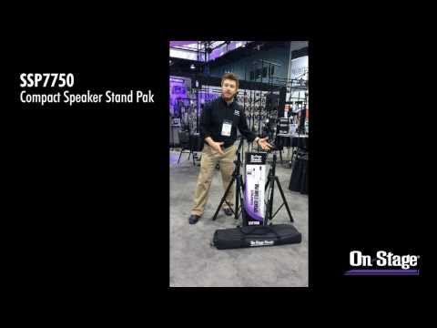 On-Stage Speaker Stand Pack Video #1