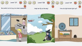 Brain Out 2 - Level 127, 128, 129 Gameplay Solution