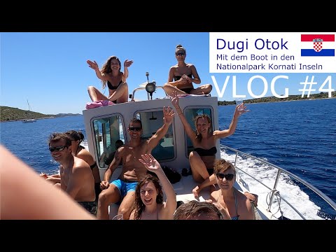 Mein Kroatien 2020 - VLOG #4  (Dugi Otok Teil 2 - Bootsausflug NP Kornati)