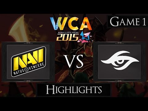 Dota 2 Na'Vi vs Team Secret | WCA 2015 Highlights