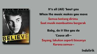 Download lagu Beauty And A Beat - Justin Bieber feat. Nicki Minaj | Lirik Lagu Terjemahan mp3