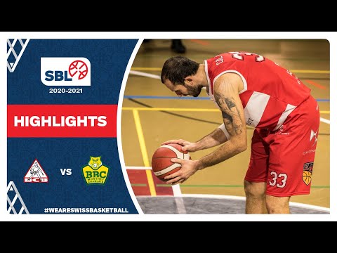 SBL 20/21 Highlights - BC Boncourt VS BBC Monthey-Chablais