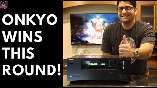 Onkyo TX-NR6050 Review | Amazing value and performance! | Vizio TV owners beware?!