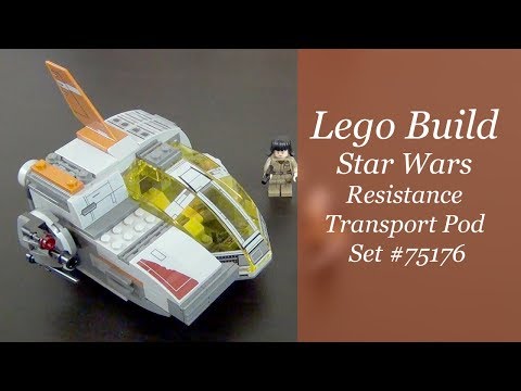 LEGO Star Wars Build - Resistance Transport Pod Set #75176
