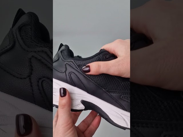 Чоботи жіночі шкіряні байка хутро 592641 Чорний Кросівки жіночі 589407 Чорні