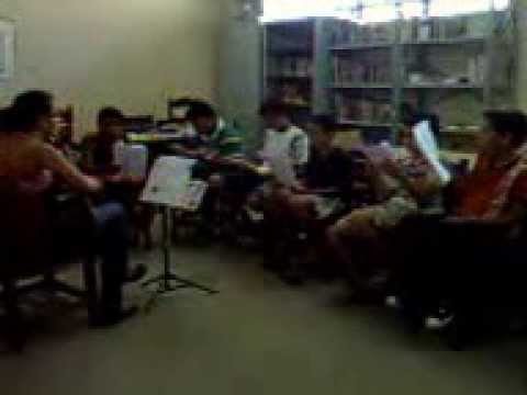 Mais Educação - Aula de Canto Coral.