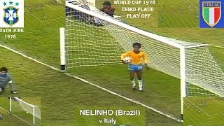 Download lagu BRAZIL  V ITALY - NELINHO GOAL - WORLD CUP 1978 - THIRD PLACE MATCH - ARGENTINA mp3