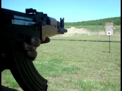 Lancaster 8071 AK Pistol - Range Test with Single-Point Sling