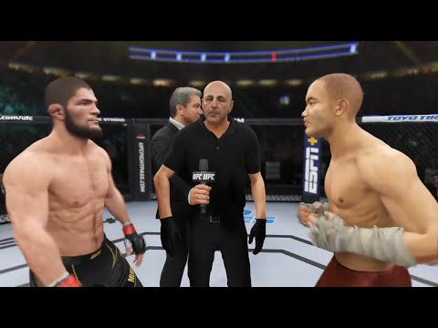 Khabib vs. Yi Long - EA Sports UFC 4 - Champion Fight