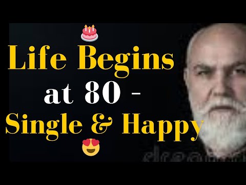 🎂 Life Begins at 80 – Single & Happy! 😍