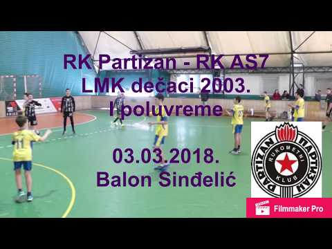 RK Partizan - RK AS7. LMK Decaci 2003.