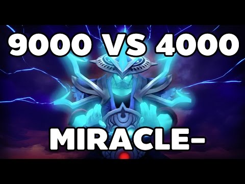Miracle- 9000 MMR VS Pudge 4000 MMR