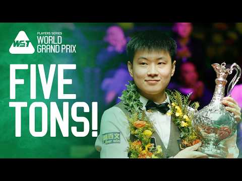 ALL 5 ZHAO XINTONG CENTURIES! | 2026 World Grand Prix Final
