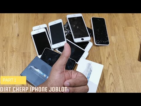 Restoration: Huge iPhone's Job Lot Dirt Cheap Facebook Market Place