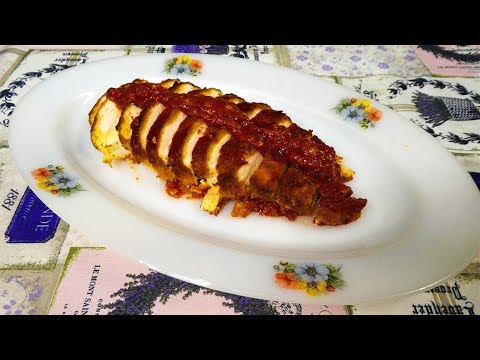 #100 Tasca di pollo ripiena - Secondi piatti gustosi
