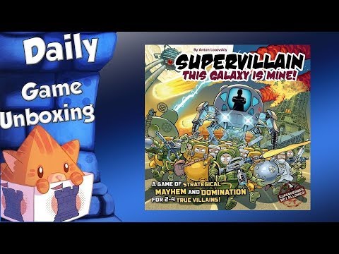 Daily Game Unboxing - Supervillain: This Galaxy is Mine