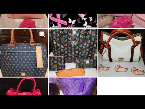 My Top Favorite Handbags💕#coach #dooneyandbourke #brahmin #deelux