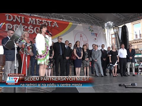 Delegácie na Dňoch mesta 2017