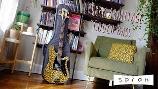 Video thumbnail for Serek Basses / Upholstered Armitage Bass Demo [THE COUCH BASS} by Serek Basses