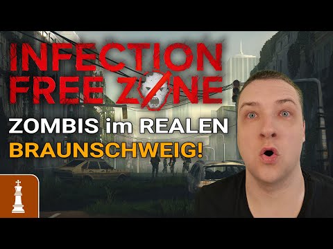 ZOMBIAPOKALYPSE nutzt REALE KARTENDATEN in Infection Free Zone | gameplay deutsch tutorial