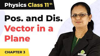 Position and Displacement Vector in a Plane - Motion in a Plane | Class 11 Physics