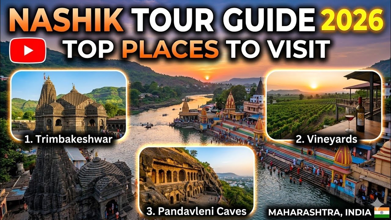 Nashik Tour Guide 2026 | Top Places to Visit in Nashik Maharashtra