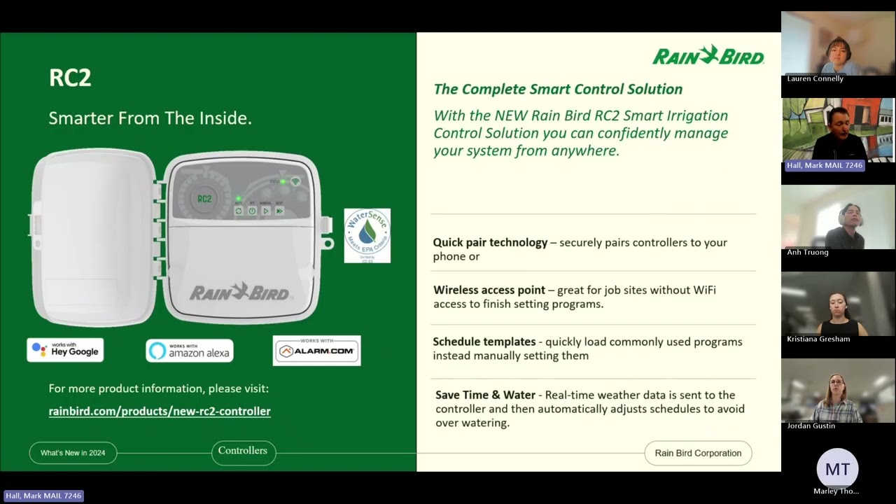 Rain Bird Controller Training - Live Walk-Through
