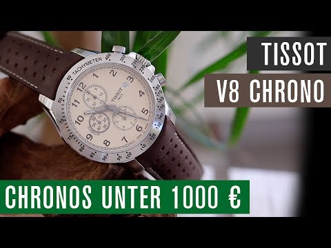 Chronographen unter 1000 €: Tissot V8 Chrono mit ETA C01.211 Werk