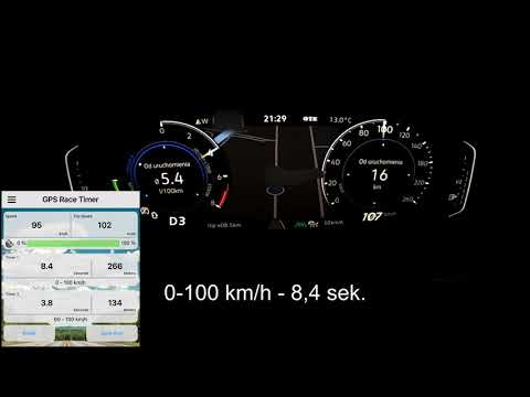 Volkswagen Passat GTE  (PHEV)1.4 TSI 218 KM - przyspieszenie 0-100, 60-100 km/h 🏁 (acceleration)