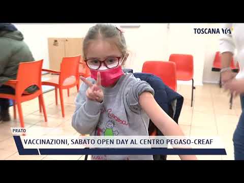 2022-02-10 PRATO - VACCINAZIONI, SABATO OPEN DAY AL CENTRO PEGASO-CREAF