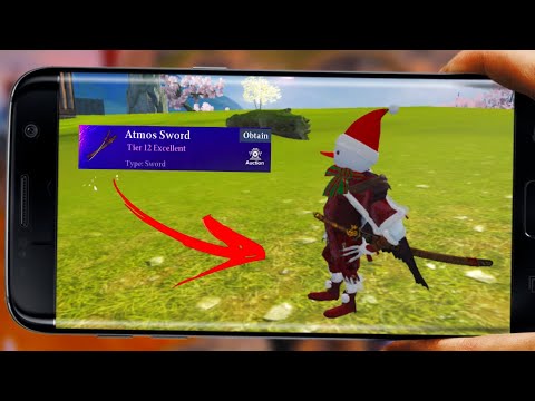 Chimeraland Global - Colocando arma Melee no Atendente