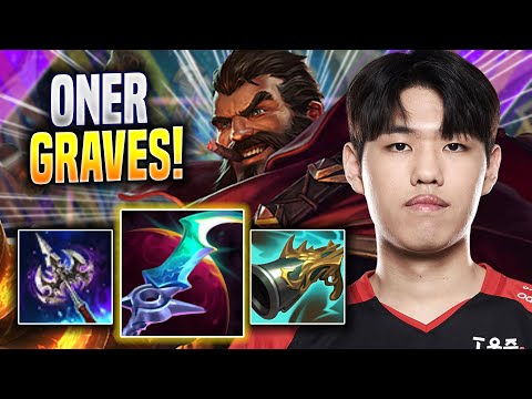ONER DESTROYING WITH GRAVES! - T1 Oner Plays Graves JUNGLE vs Talon! | Season 2022