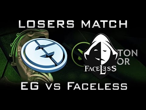 EG vs Faceless Losers Match Boston Major 2016 Highlights Dota 2