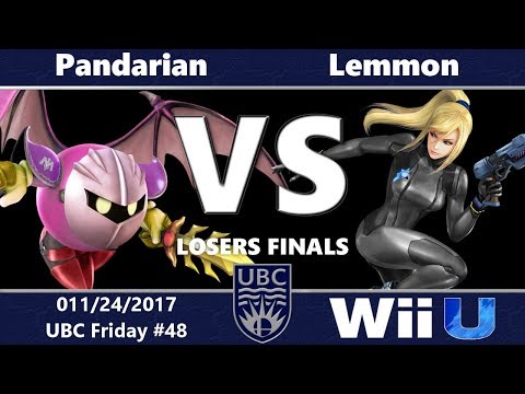 UBC Friday #48: Losers Finals - Pandarian (Metaknight) vs Lemmon (Zero Suit Samus)