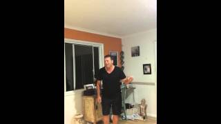 Mark Wilson The Voice Australia 2015 audition  singing his cover of Titanium