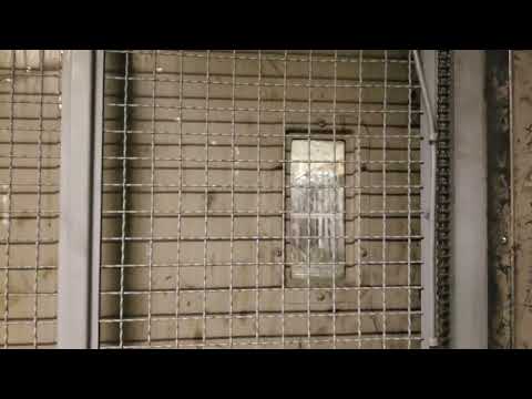 Original HD Version: Big 1968 Montgomery G&P Hydraulic Freight Elevator @ JCPenney SCM, Tukwila WA
