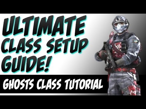 Ultimate Class Setup Guide! (How to Create Your Own Classes in Ghosts)
