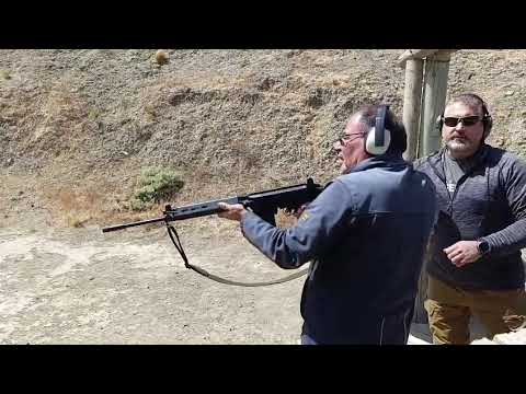 Prueba con Fusil FAL en Tiro Federal General Mosconi TFGM