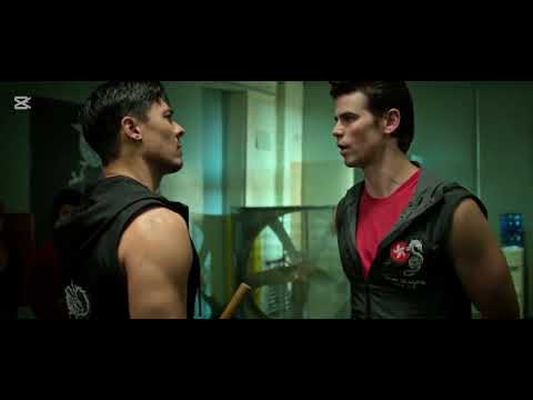Cobra Kai 6x14 - Zara and Axel training