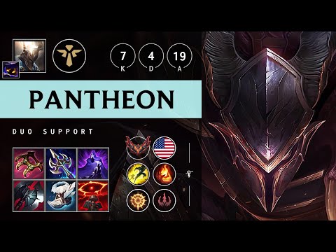 Pantheon Support vs Thresh: Vision Controller - NA Grandmaster Patch 14.23