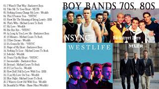 Download lagu Westlife, Backstreet Boys, NSYNC, MLTR Greatest Hits Playlist Full album 2021 - Best of NSYNC mp3