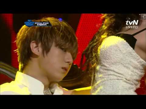 [SEXY] Trouble Maker -Ratata + Trouble Maker @ Tvn Mnet Countdown120105